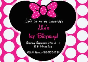 Create Minnie Mouse Birthday Invitations Tips for Choosing Minnie Mouse Birthday Invitations