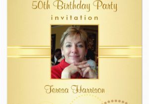 Create My Own Birthday Invitation 50th Birthday Party Invitations Create Your Own Zazzle