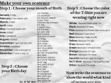 Create Your Own Birthday Meme Make Your Own Sentence