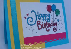 Creating A Birthday Card Create with Seongsook A Stack Happy Birthday Cards