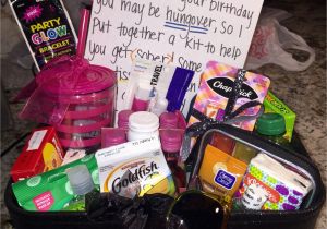 Creative 21st Birthday Gift Ideas for Her 21st Birthday Gift Oh Shit Kit for the Hangover the Day