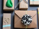 Creative 30th Birthday Gift Ideas for Him How to Wrap A Present 40 Examples with Pictures