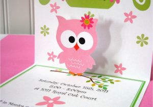 Cricut Birthday Invitation Templates I Made these Owl Invitations with My Cricut Machine Bow is