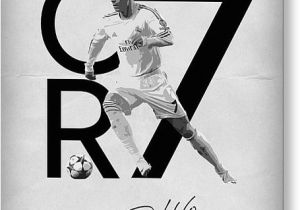 Cristiano Ronaldo Happy Birthday Card Cristiano Ronaldo Greeting Cards for Sale