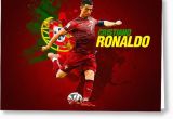 Cristiano Ronaldo Happy Birthday Card Cristiano Ronaldo Greeting Cards for Sale