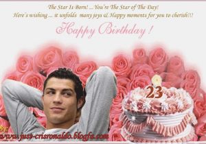 Cristiano Ronaldo Happy Birthday Card Cristiano Ronaldo Happy Birthday Card Draestant Info
