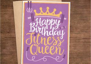 Crossfit Birthday Cards Happy Birthday Fitness Queen Crossfit Weightlifting