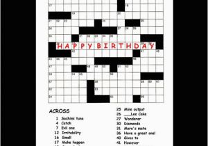 Crossword Puzzle Birthday Card 301 Moved Permanently