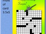 Crossword Puzzle Birthday Card 50 Luxury Crossword Birthday Card withlovetyra Com