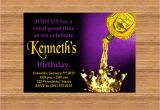 Crown Royal Birthday Invitations Printable Custom Invitation Crown Royal themed Party