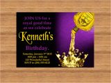 Crown Royal Birthday Invitations Printable Custom Invitation Crown Royal themed Party