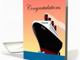 Cruise themed Birthday Cards 70th Anniversary Cruise theme Smooth Sailing