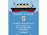 Cruise themed Birthday Cards Personalized Cruise Ship Invitations Custominvitations4u Com