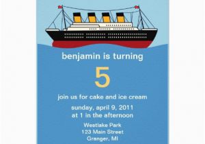 Cruise themed Birthday Cards Personalized Cruise Ship Invitations Custominvitations4u Com