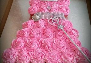 Cupcake Birthday Dresses Princess Dress Cake Anna 39 S Frozen Birthday Party
