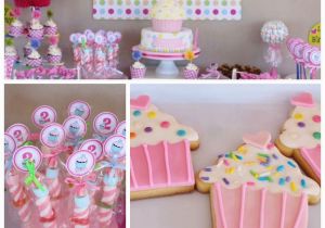 Cupcake Decorating Ideas for Birthday Party Birthday Quot Cupcakes Fun Quot Girl Birthday Decoration and