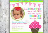 Cupcake First Birthday Invitations Chandeliers Pendant Lights