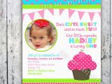 Cupcake First Birthday Invitations Chandeliers Pendant Lights