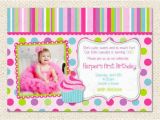 Cupcake First Birthday Invitations Items Similar to Cupcake First Birthday Invitations On Etsy