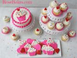 Cupcake Ideas for Birthday Girl Cupcakes Hearts 1st Birthday Party Cookies Cupcakes