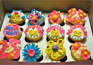 Cupcake Ideas for Birthday Girl Leah 39 S Sweet Treats 25th Birthday Cupcakes