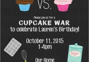 Cupcake Wars Birthday Party Invitations 29 Best Kids Birthday Ideas Images On Pinterest Cupcake
