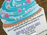 Cupcake Wars Birthday Party Invitations Cupcake Wars Birthday Party Invitation Diy Home Decor