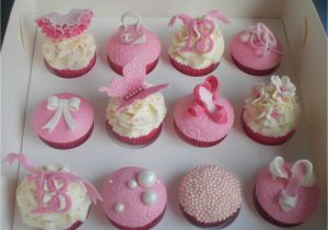 Cupcakes Design for Birthday Girl Sugar Siren Cakes Mackay 18th Birthday Girly Cupcakes