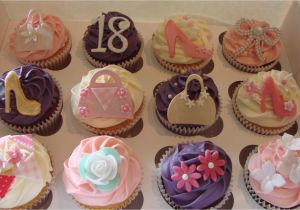 Cupcakes for 18th Birthday Girl Sweet and Fancy 18th Birthday Cupcakes