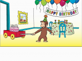 Curious George Birthday Cards Birthday Party Card New Cg Product