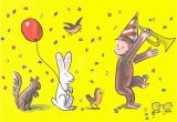Curious George Birthday Cards Curious George Funny Quotes Quotesgram