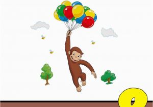 Curious George Birthday Cards Personalised Curious George Birthday Card 2 Personalised