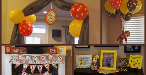 Curious George Birthday Decoration Ideas Amanda 39 S Annotations Trey 39 S Curious George 2nd Birthday