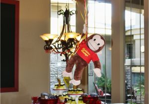 Curious George Birthday Decoration Ideas Pizza Buffet Curious E Pinterest Curious George