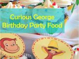 Curious George Birthday Decorations Curious George Birthday Party Food