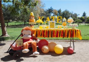 Curious George Birthday Decorations Curious George Birthday Party