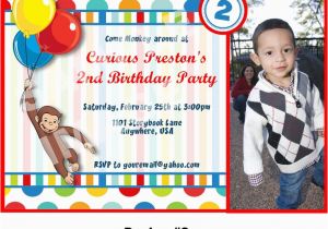 Curious George Birthday Invitations with Photo 50 Best Images About My Little Man On Pinterest Curious