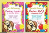 Curious George Birthday Invites Unique Ideas for Curious George Birthday Invitations