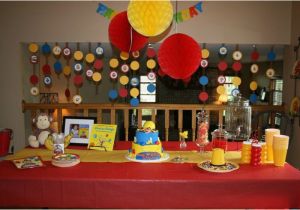 Curious George Birthday Party Decorations Curious George Birthday Party Kids Party Ideas