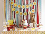 Curious George Birthday Party Decorations Curious George Birthday Party