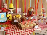 Curious George Birthday Party Decorations the Howard Family Blog Kennedie 39 S Curious George Party