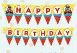 Curious George Happy Birthday Banner Curious George Happy Birthday Banner Printable Banner