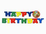 Curious George Happy Birthday Banner Curious George Jointed Banner Birthdayexpress Com