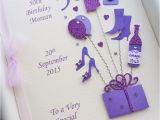 Custom Birthday Cards Uk 50th Birthday Card for Women Personalised Handmade Gift