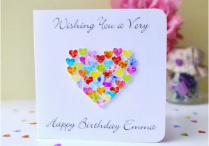 Custom Birthday Cards Uk Custom Birthday Card Colourful Birthday Card with Name or