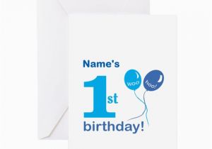 Custom Birthday Cards Uk Custom First Birthday Greeting Cards by Alywear
