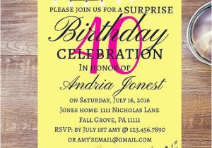 Custom Birthday Invitations for Adults Adult Birthday Party Custom Invitation Adult by