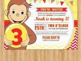 Custom Curious George Birthday Invitations 26 Best Birthday Invitation Cards Images On Pinterest