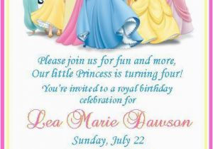Custom Disney Princess Birthday Invitations 12 Custom Disney Princesses Invitations Style 1 Ebay