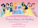 Custom Disney Princess Birthday Invitations Disney Princesses Birthday Invitations Disney Princess